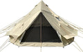 DANCHEL OUTDOOR B2 Portable Yurt with Stove Jack for Winter Camping, 4 Season Bell Tent Large Hot Tent 4/6 Person Family Camping Glamping Party 300D Oxford Khaki, 13ft/16.4ft