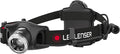 Ledlenser H7R.2 Rechargeable Headlamp - Black - Advanced Focus System & High Power LED Headlamp - Dual Power Source & Head Light LED - 300 Lumens Tactical Helmet Light