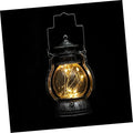 Retro LED Camping Lantern Portable Outdoor Light for Hiking Backpacking Tent Use Vintage Design for Emergency Home Power Outages Cozy Atmosphere Enhancer