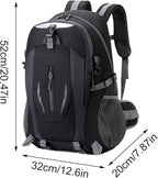 Hiking Backpack Men | 40L Lightweight Backpack Camping Bag - Rucksack Waterproof Bag Storage Organizer for Cycling Camping Sports Fishing Climbing Travel Backpacking