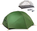 Naturehike Mongar UL Tent [2025 Upgrade] - 1-2 Person Ultralight 3 Season Camping Tent, Waterproof One Person Two Person Backpacking Tent for Hiking, Cycling, Easy Setup