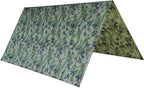 Sail Sun Canopy Camouflage, 57IN Camping Tarp Canopy Waterproof Shade Tent Portable Multifunctional Backpacking Tarp Canopy Waterproof Protection Heavy Duty Shade for Outdoor BBQ Traveling