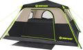 4/6/8 Person Instant Tent, Waterproof Pop Up Tents for Camping with Rainfly, 60 Seconds Easy Setup, Automatic Cabin Tent for Family Camping with Expandable Carry Bag & Upgraded Ventilation