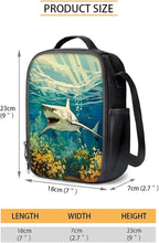 Shark Backpack with Lunch Box Kids Backpack for School Boys 3Pcs Kindergarten Elementary Middle Camping Travel Mochilas Escolares Para Niños with Keychain Wrist Lanyard Back Pack for School