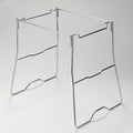 camping moon IGT Table Frame 1-Unit Stainless Steel Dual Layer Table G-38