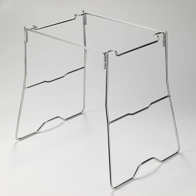 camping moon IGT Table Frame 1-Unit Stainless Steel Dual Layer Table G-38