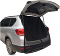 Car Tailgate Mesh Screen, Breathable Magnetic Vehicle Mesh Tent for Tailgate UV Sun Protection, Portable Privacy Automotive Net Cover Accessories, Universal for SUV RV Truck