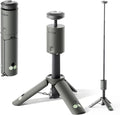 Camping Light Telescopic, Collapsible Magnetic Camping Lantern with 12000mAh Battery, Telescoping IPX6/IPX7 Waterproof Flashlights, Camping Lamp for Emergency, Camping, Hiking (Military Green)