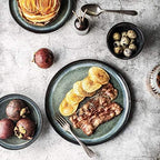 Dinner Plate Nordic Dinner Set Ceramic Bowl and Plates Household Klin Glazed Dishes Wholesale Tableware Set/Set Meal20 (Set Meal20)