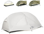 Naturehike 2025 Mongar Pro/Base Camping Tent, 1-3 Person Ultralight Backpacking Tent, 20D Nylon 3 Season Waterproof Mongar 2 Person Hiking Tent for Backpacker, Trip, Solo Camping