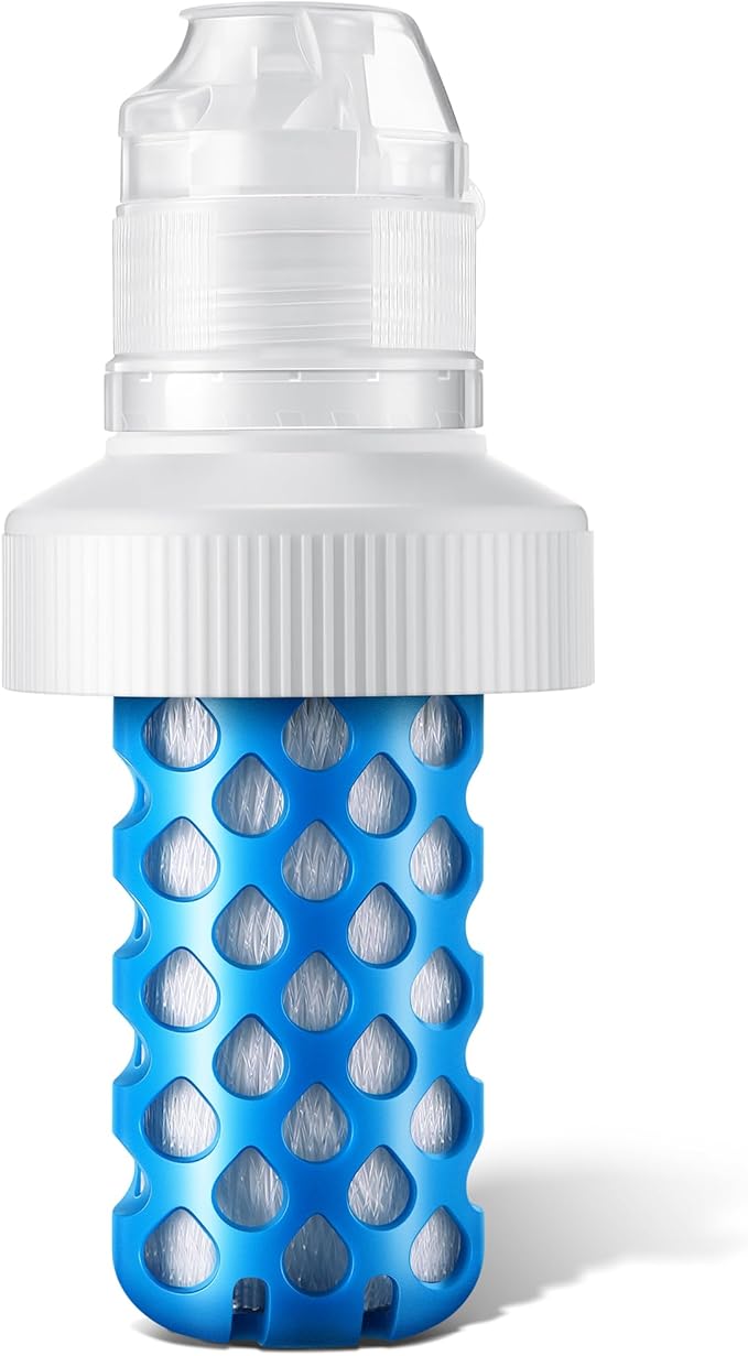 Enhon 1 Pack Water Filter Cartridge Compatible with Katadyn BeFree (Including Older Models), Fits 42mm Openings, Perfect for Hiking, Stamina Sports, Travel Water Filtration