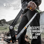 Gerber Freescape Camp Saw Folding Hand Saw for Backpacking Hiking Camping Pruning and Bushcraft, 12" Blade