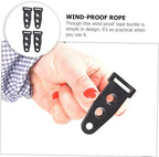 Mikikit Tent Buckle Outdoor Canopy Adjuster Canopy Pole Connector Canopy Webbing Fixer Camping Install Buckle