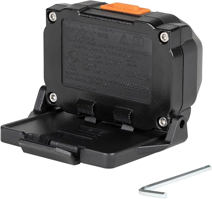 Klein Tools 60156 Intrinsically Safe LED IP67 Headlamp for Hazardous Areas, Mounts to Klein Hard Hats and Safety Helmets