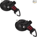 Heavy Duty Suction Cup Hooks, Car Camping Essentials Tie Down Suction Cups Anchor, Window Suction Cups with Hooks, Suction Cups for Glass, RV Van Car Awning, SUV Tent, Truck Camping, 2 Pcs