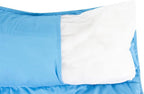 Jay Franco Kids Nap Mat with Embedded Pillow & Blanket – Soft 46"x20" Microfiber Sleeping Bag with Name Tag & Handle for School, Travel, Sleepover
