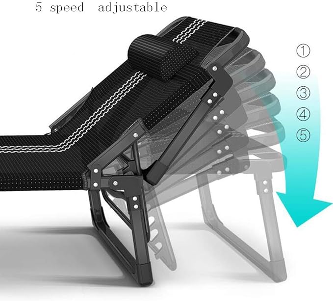 Patio Lounge Chairs Folding Camping Cot,Foldable Camping Bed Outdoor Portable Military Cot for Indoor and Outdoor User, Travel, Base Camp, Hiking, Mountaineerin,Without Mattress