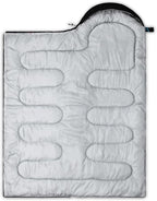 QOOMO Camping Sleeping Bags,3 Season Warm & Cool Weather,Lightweight,Waterproof Sleeping Bags for Adults & Kids,Traveling,and Outdoors,Camping Gear Equipment