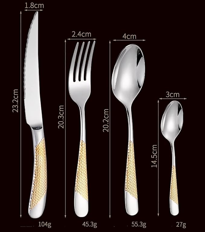 Portable 80-Piece Camping Cutlery Set with Wooden Handles for 20 People - Ideal for Family Dinners, Camping, and Travel