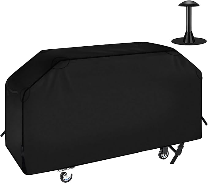 NEXCOVER Griddle Cover for Blackstone 36 Inch Griddle, Water-Proof Heavy Duty Material, Flat Top Grill Cover with Support Pole for Camp Chef 600 and More 4-Burner Griddle
