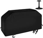 NEXCOVER Griddle Cover for Blackstone 36 Inch Griddle, Water-Proof Heavy Duty Material, Flat Top Grill Cover with Support Pole for Camp Chef 600 and More 4-Burner Griddle