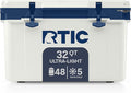 RTIC Ultra-Light 32 Quart Hard Cooler Insulated Portable Ice Chest Box for Drink, Beverage, Beach, Camping, Picnic, Fishing, Boat, Barbecue, 30% Lighter Than Rotomolded Coolers