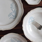 Camping Plates Retro High-end Ceramic Dinner Plates, Home Dining, Dishes, Tableware Decorative Plate