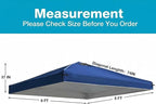 8x8 Canopy Replacement Top Cover with Air Vents for ez up Pop up Canopy Gazebo Tent with Adjustable Straps,Waterproof & Anti-UV for Outdoor Shade (Top Only,Frame Not Included) (Navy Blue)