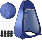 Pop Up Tent Upgrade Privacy Shower Tent Portable Outdoor Sun Shelter for Toilet Camping Biking Beach with Carry Bag | Upgrade, Privacy, Outdoor, Sun Shelter, for Toilet, Camping, Biking, Beach, with Carry Bag