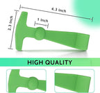 Poweka Cooler Latches Replacement for Yeti, RTIC, Lid Latch Parts(2 Pack) Compatible with Yeti Coolers T-Latches Made of Premium Hard Durable Rubber