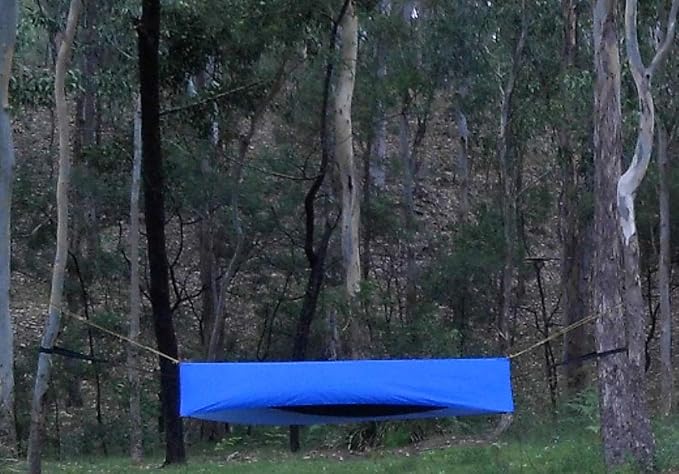 Hammock Bliss All Purpose Waterproof Shelter - Waterproof Tent Tarp, Rain Fly and Hammock Shelter to Cover Your Hammock & Your Gear – Make H A M M O C K Camping A Rain Free and Dry Experience