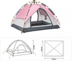 Travel Tent Outdoor Family Camping Tent Camping Hiking Foldable Folding Tent Double Decker Tent