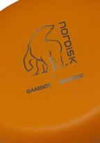 Nordisk 119019 Outdoor Camping Plate, Stainless Steel, Steel Plate, Radiant Yell, Genuine Japanese Product