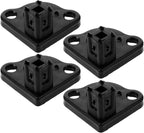 Gatuida 12pcs Rv Awning Bottom Bracket Foot Automatic Support Design for Camping Tents and Folding Umbrellas Material Weatherproof Stability for Outdoor Use