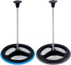 2-Pack Silicone French Press Coffee Makers compatible with Jetboil Flash Camping Stoves, french press coffee maker for Jetboil Flash Camping Stoves，Regular Size (2)