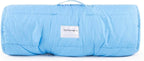 Jay Franco Kids Nap Mat with Embedded Pillow & Blanket – Soft 46"x20" Microfiber Sleeping Bag with Name Tag & Handle for School, Travel, Sleepover