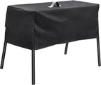 QuliMetal Patio Cover for Camp Chef 3 Burner Stove Including Model SPG90b PRO90 Tundra TB90LWG SPG90B TB90LW TB90LWG15, Grill Cover for Camp Chef pro 90X, Heavy Duty, 600D