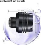 RAHAN Rechargeable Headlights for Clog, 2pcs Flashlight Clog Charm Attachment Accessories for Shoe with 3 Light Modes for Dog Walking, Camping, Running, Suitable for Adults Kids Boys Girls Men Women
