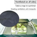 Pop Up Family Camping Tent, Dome 3-4 Persons Lightweight Backpacking Tent, Waterproof Automatic Camping Tent,UV Cut, Easy Setup, for Beach, Camping and Outdoor Activity
