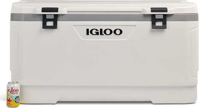 Igloo Marine Cooler | Insulated Hard Shell Ice Chest |Great for Fishing, Camping, Boating, & More