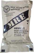 6 Packs Vegetarian Meal Ready to Eat (MRE) Military Issue Field Ration Survival Food