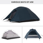 Naturehike Cloud Up 3 Person Backpacking Tent with Footprint - 3 Season Free Standing Lightweight 3 Person Camping Tent | with Footprint, Free Standing, Dome, Camping, Hiking, Waterproof