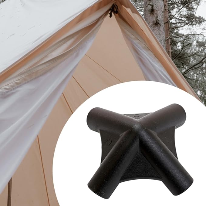 Tent Pole Connector, Tent Joint Accessory, Canopy Fittings Coupling, Tent Pole Fitting Joint for Canopy Outdoor Parts