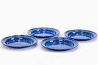 Enamelware for Camping and Backpacking - Cookware Gear Essentials for Camping and Backpacking (Made by Caddis Sports, Inc.) (10 Inch Plate (8 Pack))