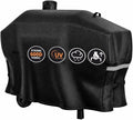 Grill Cover for Camp Chef 24 Pellet Grills, SmokePro DLX, Woodwind 24, DLX 24, SmokePro 24, PG24MZG, PG24SG, PG24, PG24LS, PG24S, PG24SE, Waterproof 600D Anti-Fade Full Length Smoker Cover