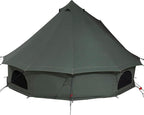 WHITEDUCK Regatta Canvas Bell Tent - w/StoveJack, Waterproof, 4 Season Luxury Camping and Glamping Yurt Tent Outdoor