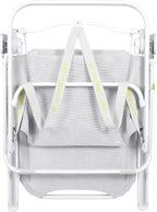 SUNFLOW The Tall Sand Dune Premium Beach Chair, Portable, Rust-Resistant, Adjustable Reclining Lounger with UPF 50+ Sun Shade and Drink Holder for The Ultimate in Comfort -Oyster Gray
