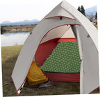 Backpacking Air Mattress Inflatable Tent Pad Waterproof Sleeping Cushion Compact Camping Pillow for Hiking Family Camping