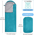 Macarrie 10 Pcs Bulk Sleeping Bags for Homeless Donation Shelter Adults 0 Degree Waterproof Sleeping Bags with Compression Sack for Cold Weather Emergency Hiking Camping Warm
