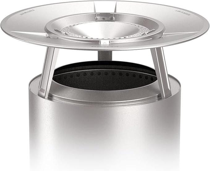 Solo Stove Ranger Heat Deflector - Enhance Warmth and Comfort for Your Fire Pit - Durable 304 Stainless Steel - Maximizes Heat Radius - Long-Lasting Camping Essentials, 5 lbs